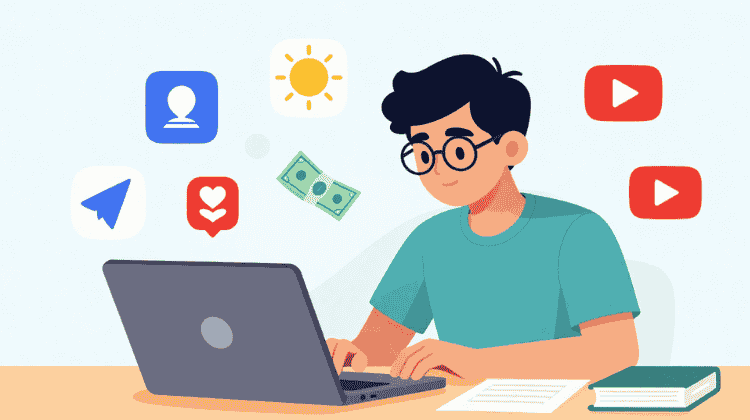 শিক্ষার্থীদের জন্য অনলাইন ইনকাম গাইড