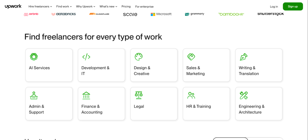 upwork, government approved online income site