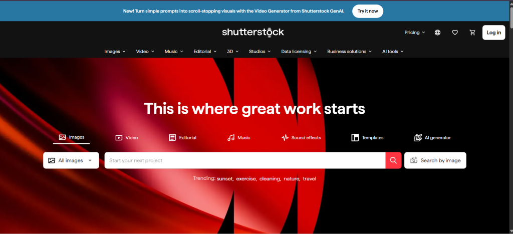 Shutterstock; get income through selling image